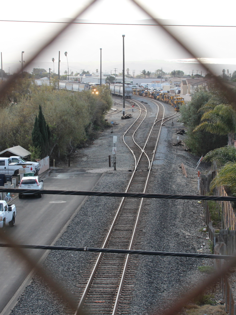 view from RR bridge in Guad